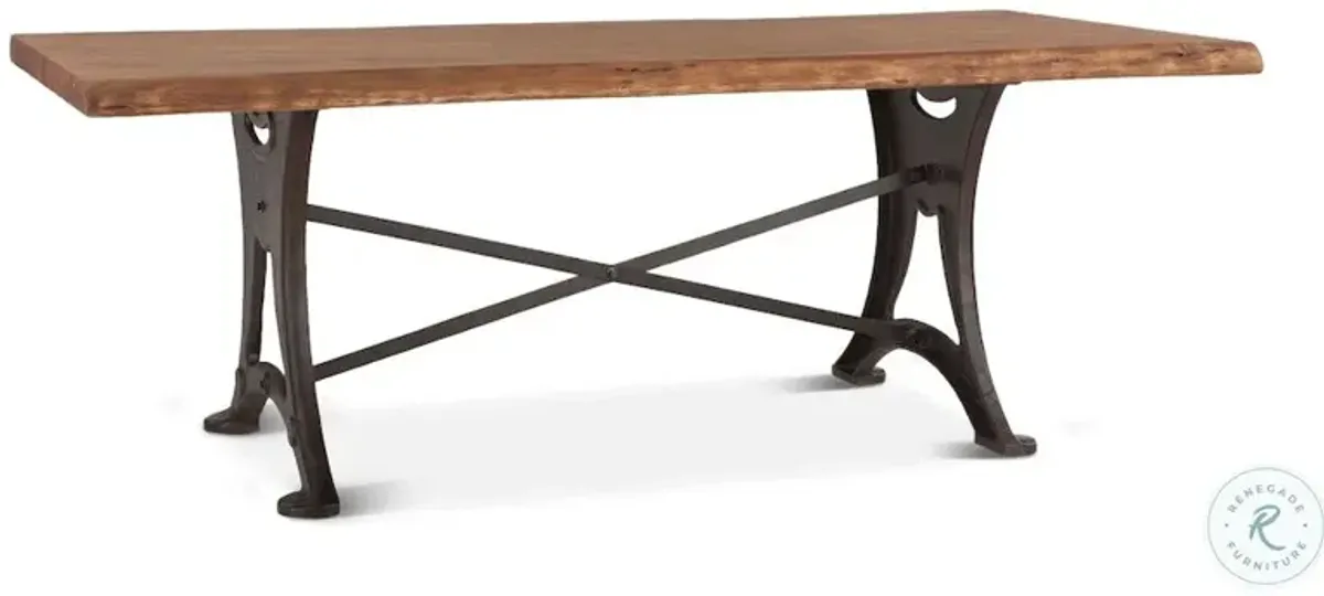 World Interiors Blayne 94-Inch Rectangle Live Edge Dining Table