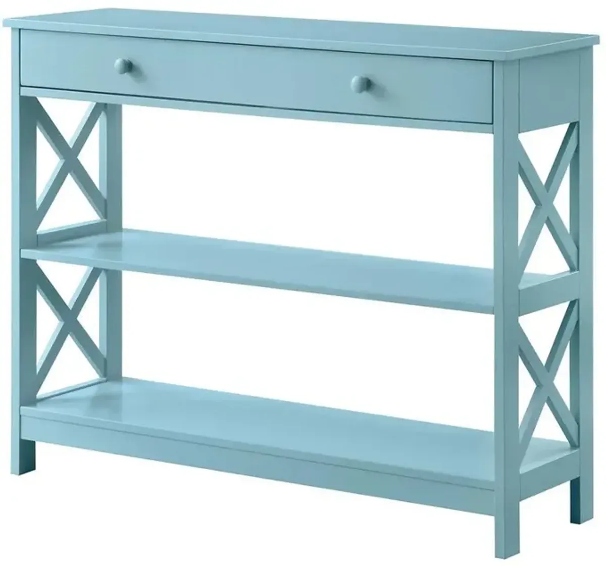 Convience Concept, Inc. Oxford 1 Drawer Console Table with Shelves