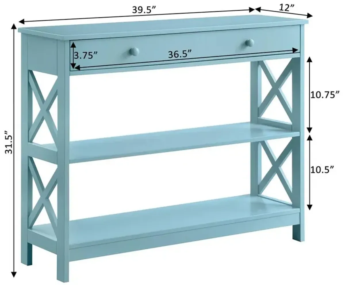 Convience Concept, Inc. Oxford 1 Drawer Console Table with Shelves