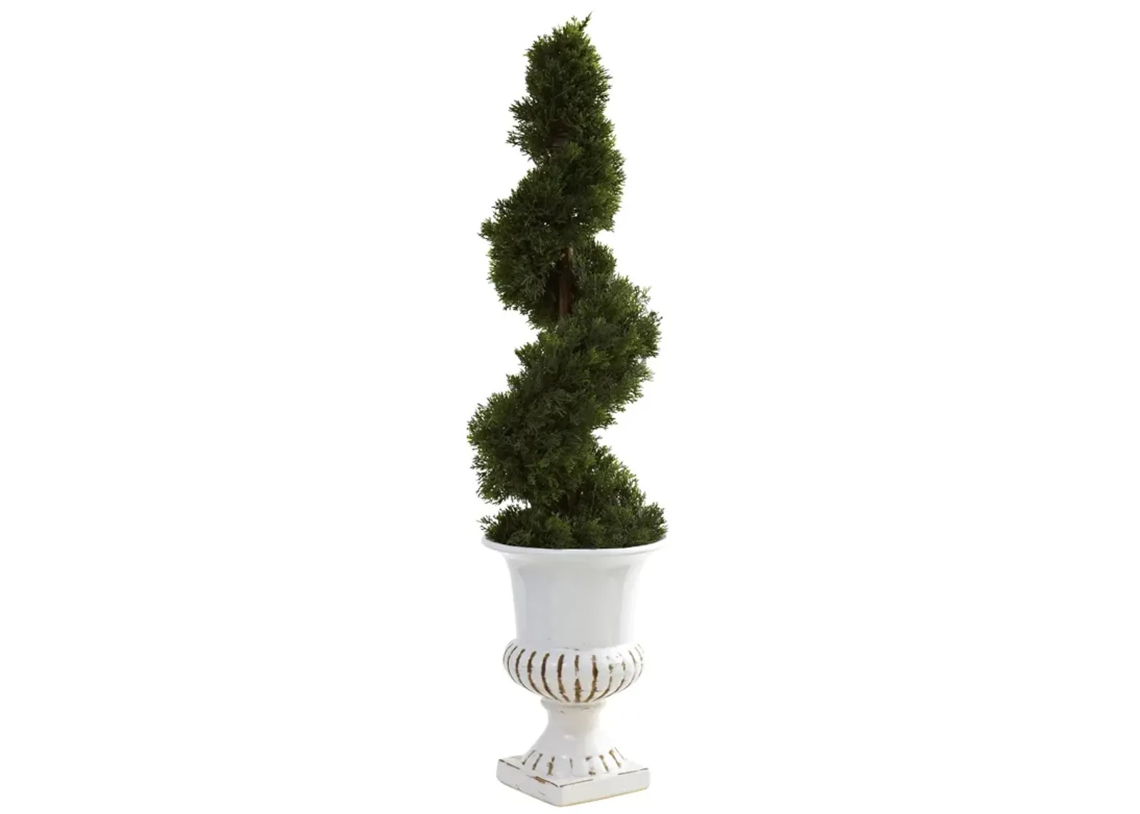 HomPlanti Cedar Spiral w/Urn (Indoor/Outdoor)