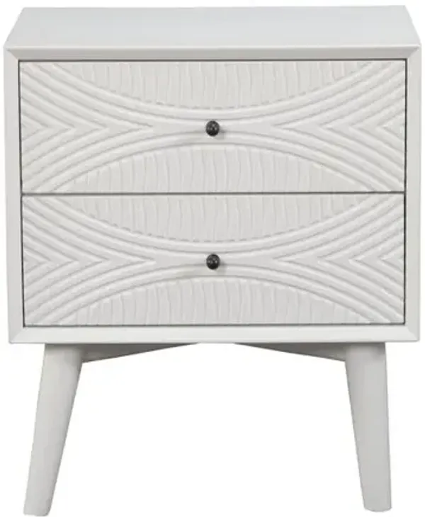 Tranquility Nightstand, White