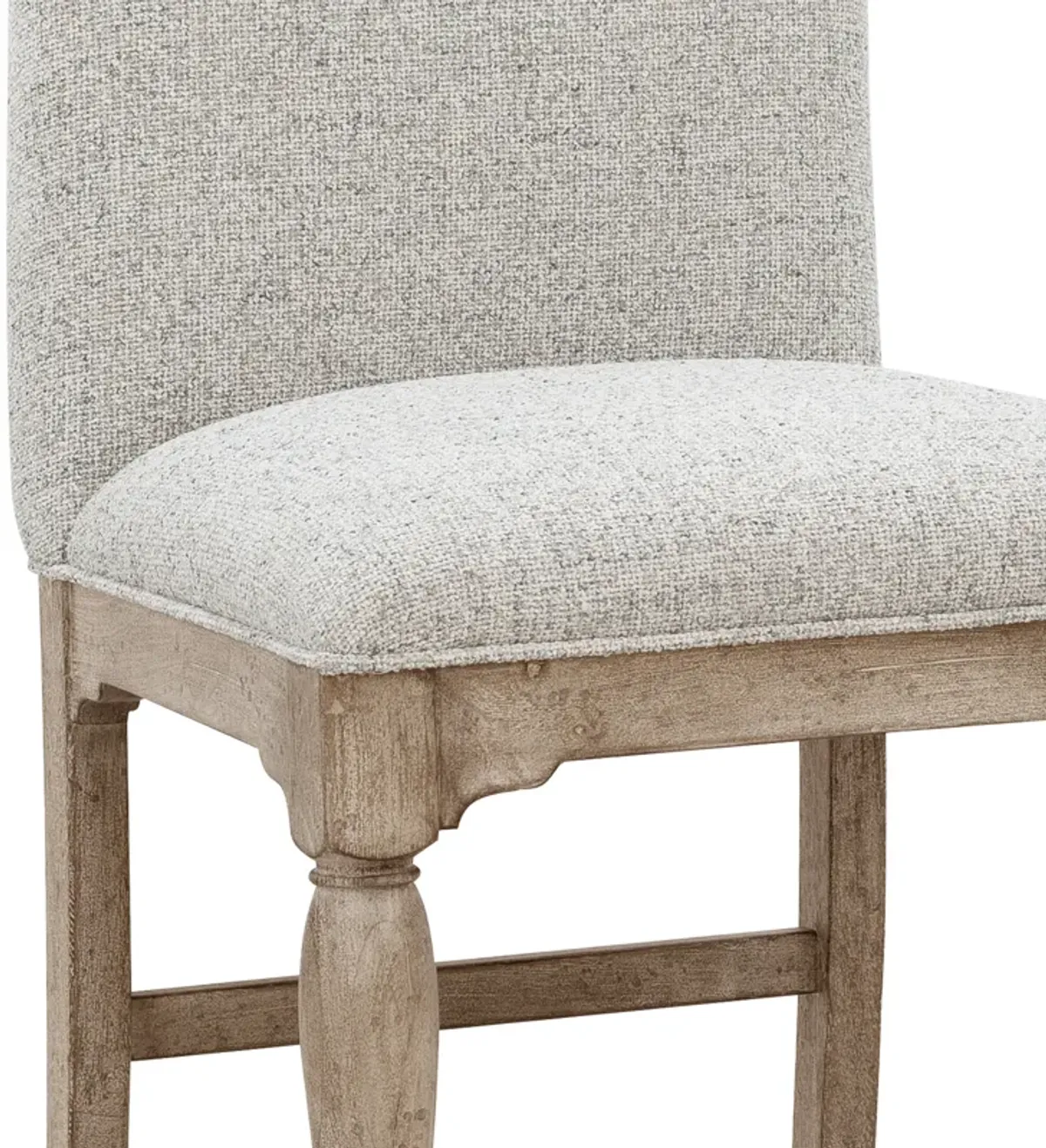 Higgins Street Upholstered Back Stool