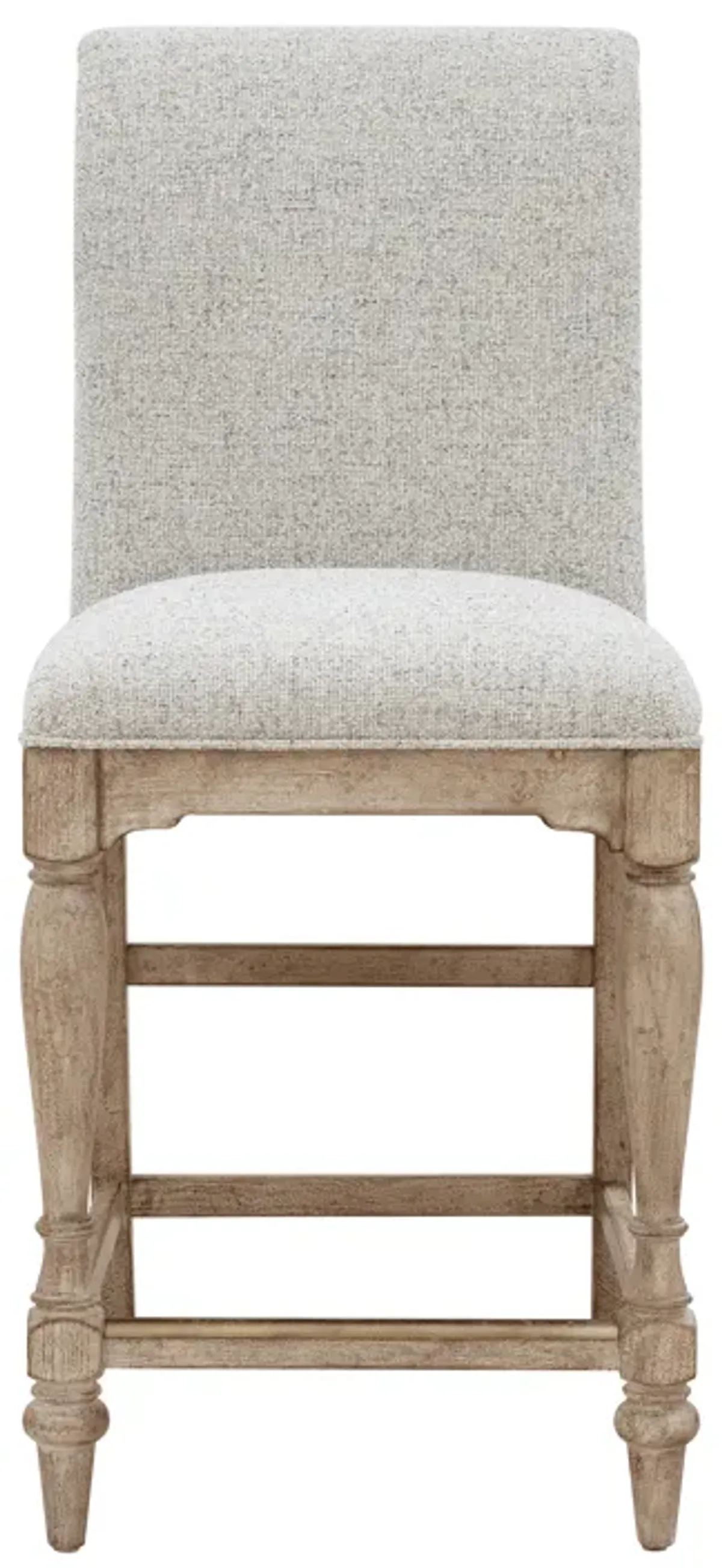 Higgins Street Upholstered Back Stool