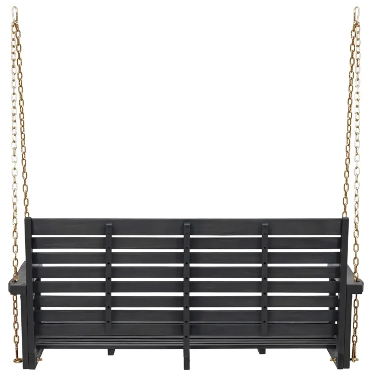 Merax Swing Chair Bench Patio Wooden Porch Swing