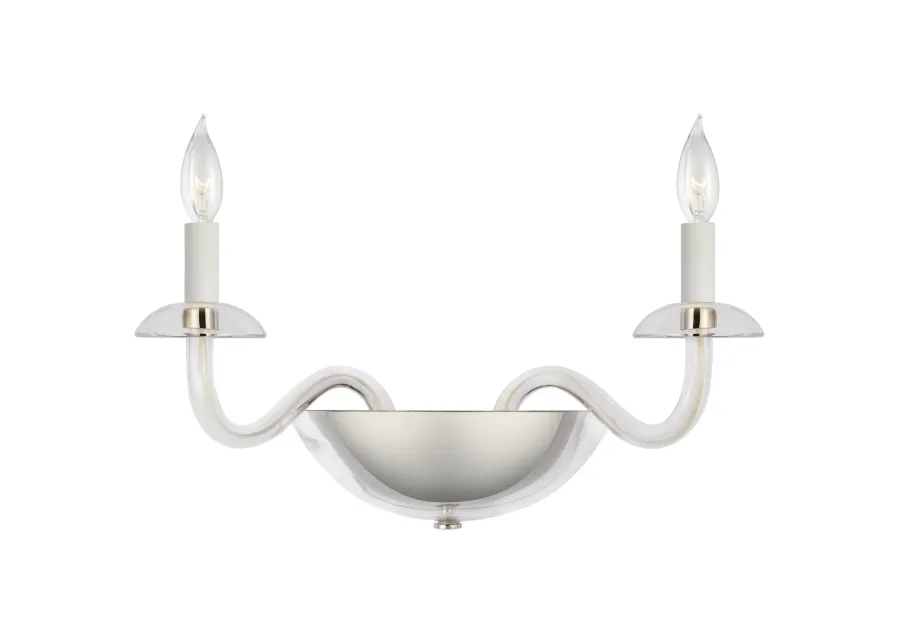 Brigitte Small Double Sconce