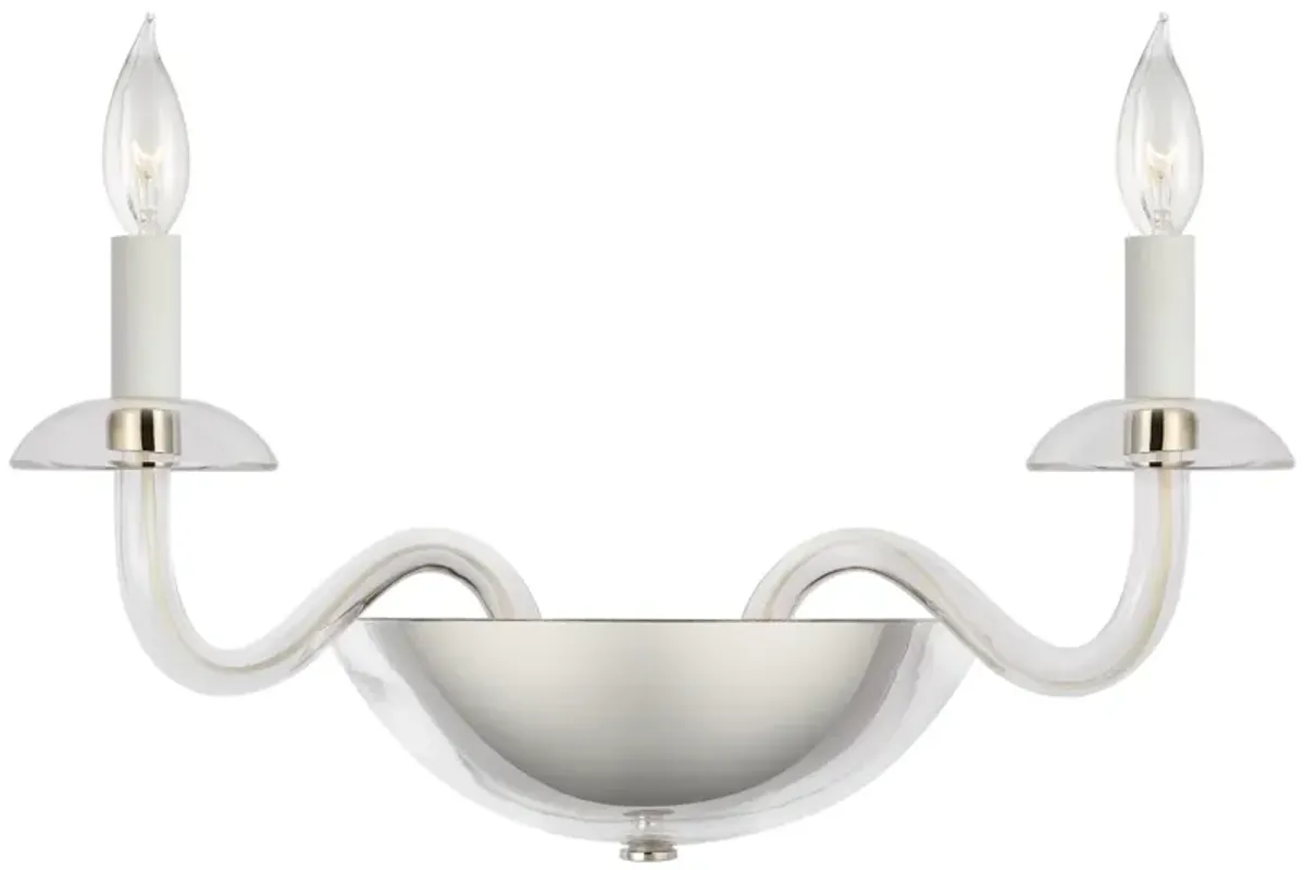 Brigitte Small Double Sconce