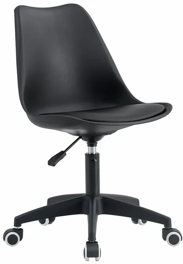 Hivvago Home and Office Height Adjustable Armless Swivel Gaming Chair