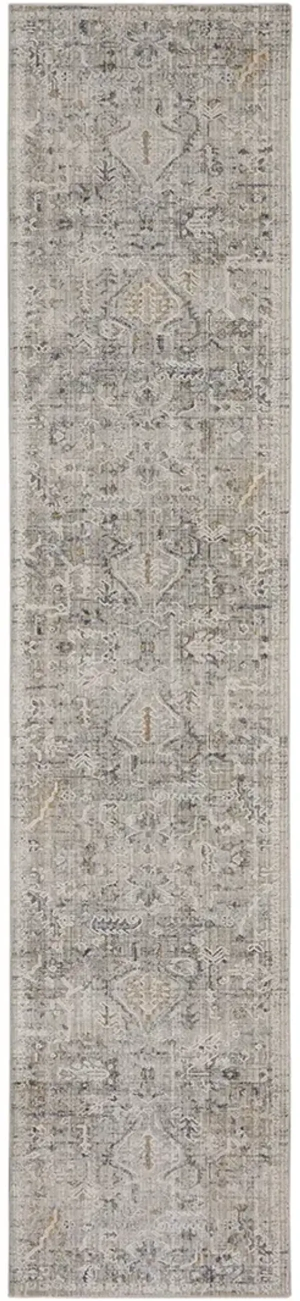Lynx LNX02 Ivory/Taupe 2'3" x 12' Rug