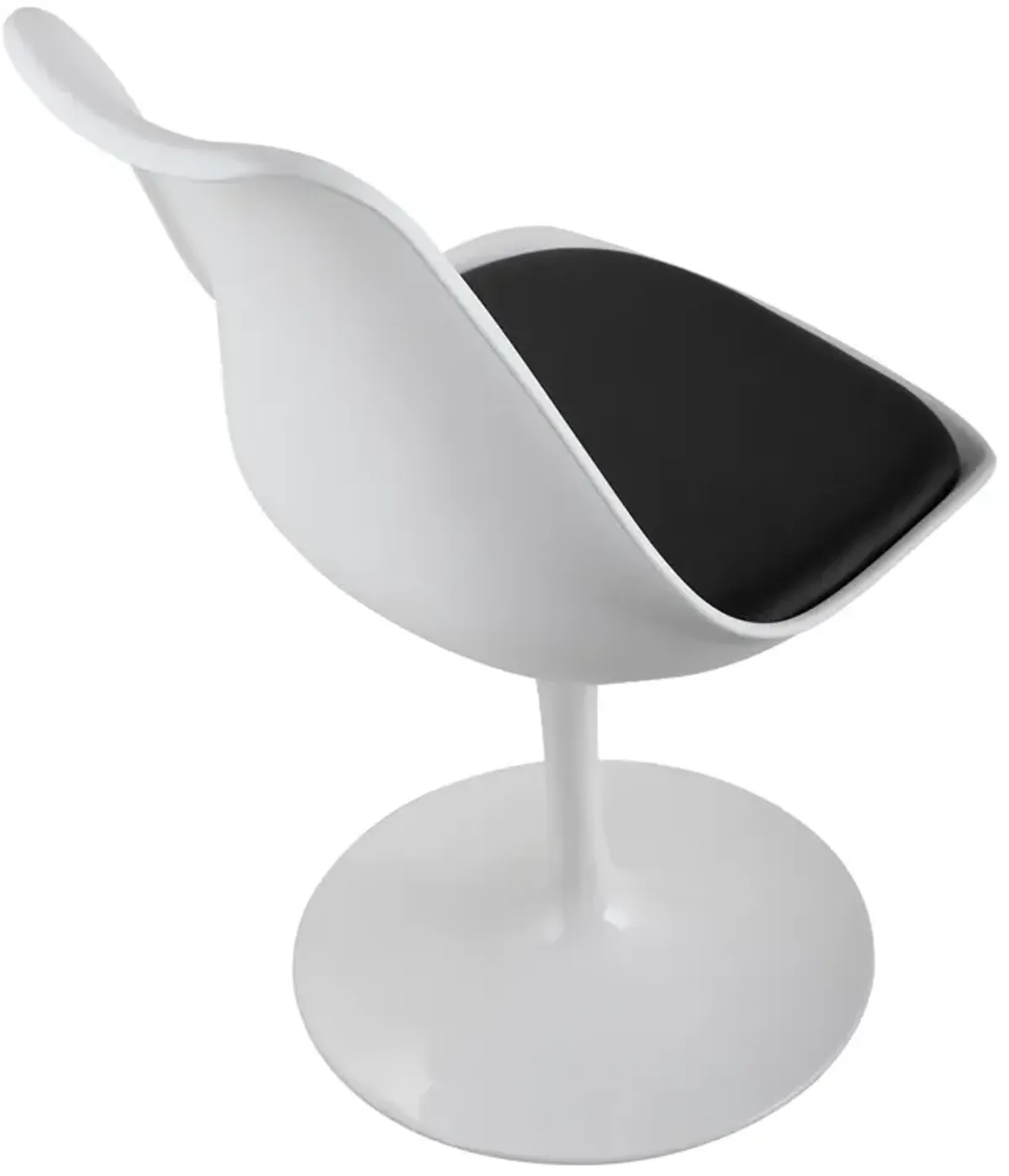 Jaxpety Tulip Swivel Chair White