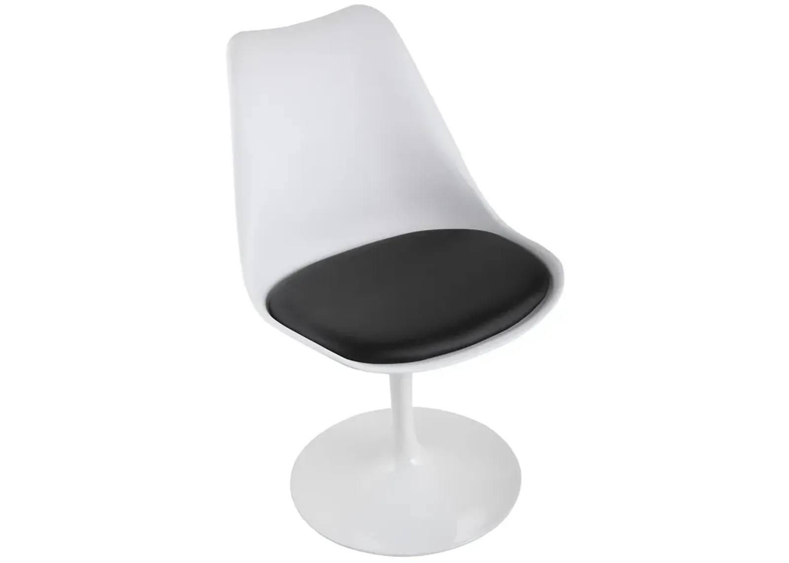 Jaxpety Tulip Swivel Chair White