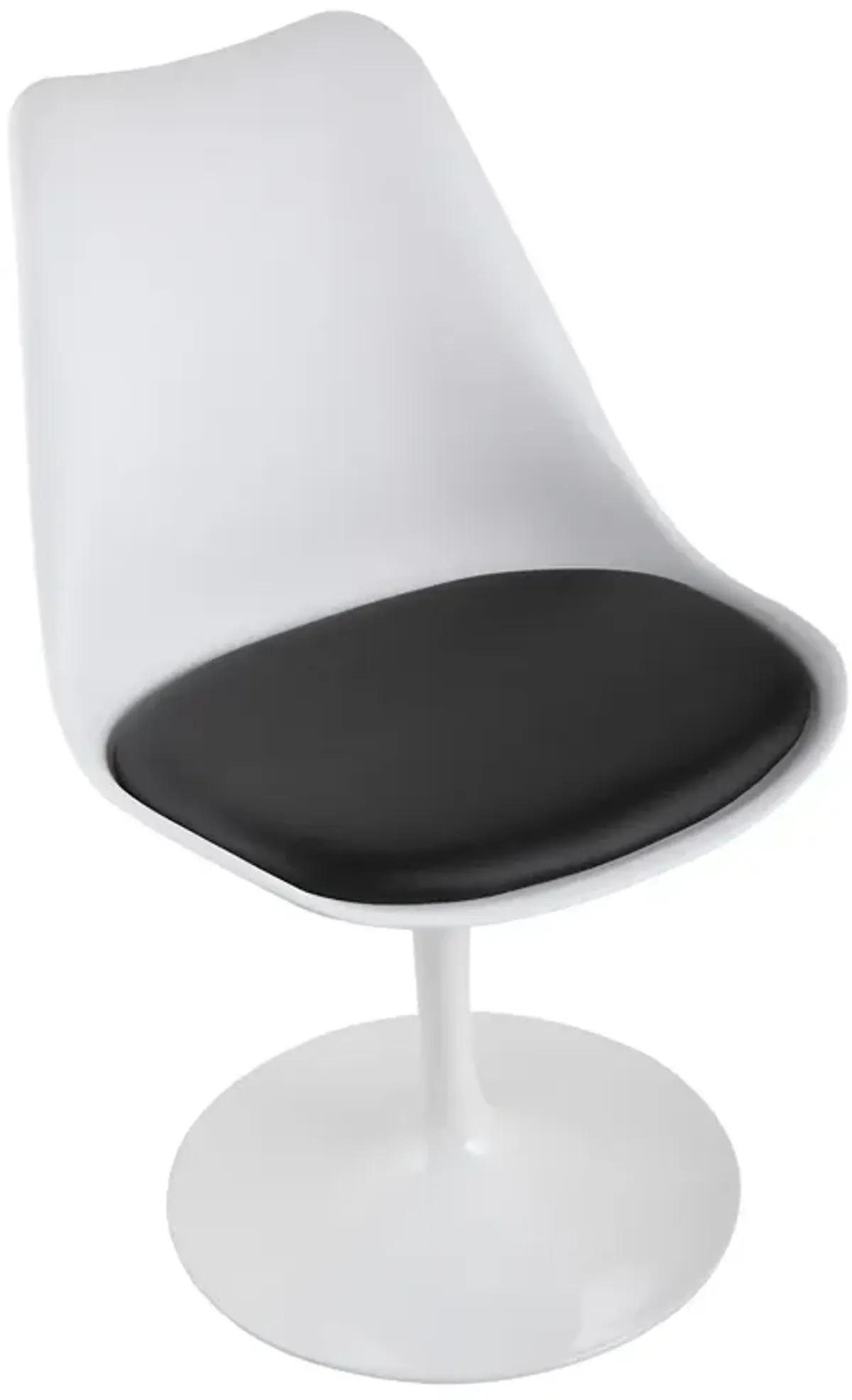 Jaxpety Tulip Swivel Chair White