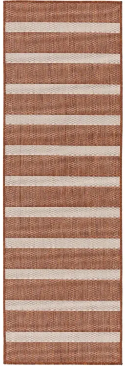Terracotta/Ivory color