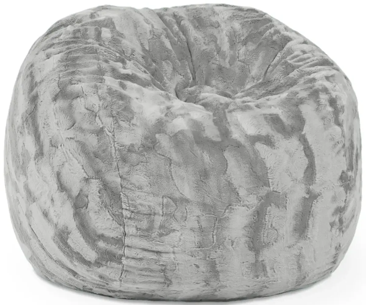 Jaxx Saxx 3 Foot Bean Bag Chair - Faux Fur