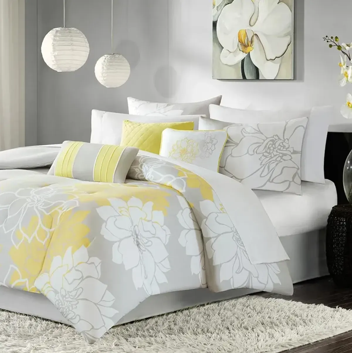 Belen Kox Floral Comforter 7 - Pieces Set, Belen Kox