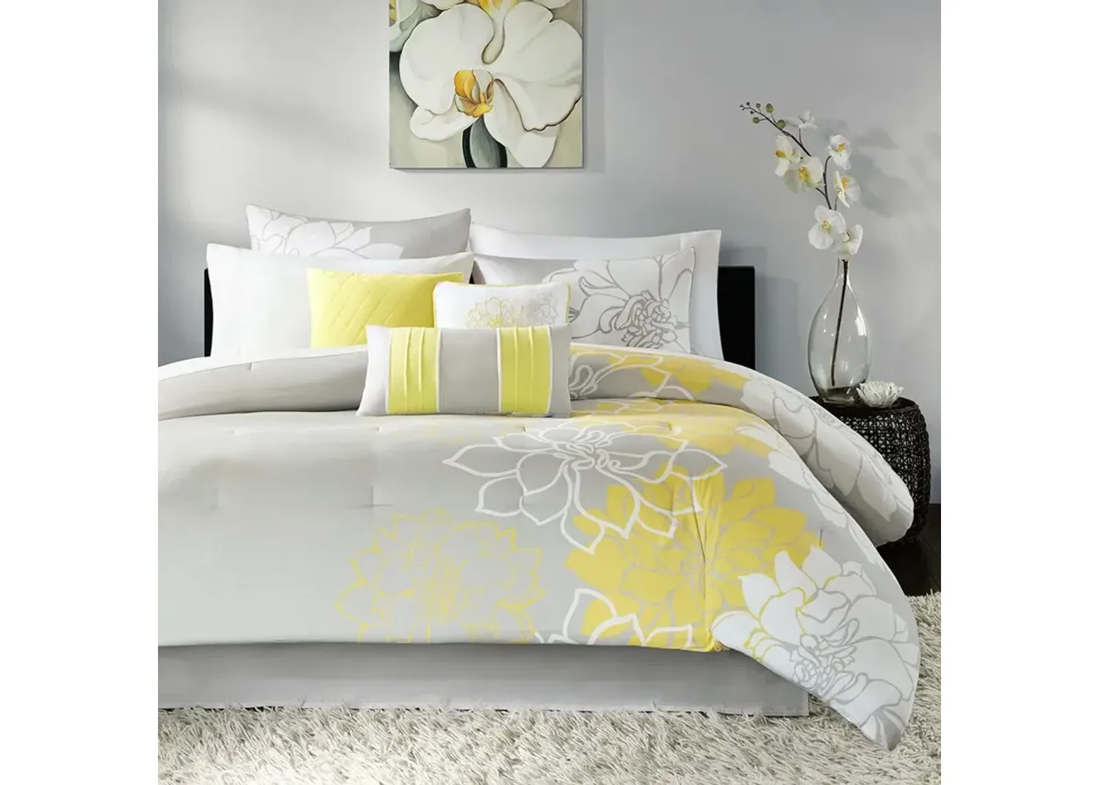 Belen Kox Floral Comforter 7 - Pieces Set, Belen Kox