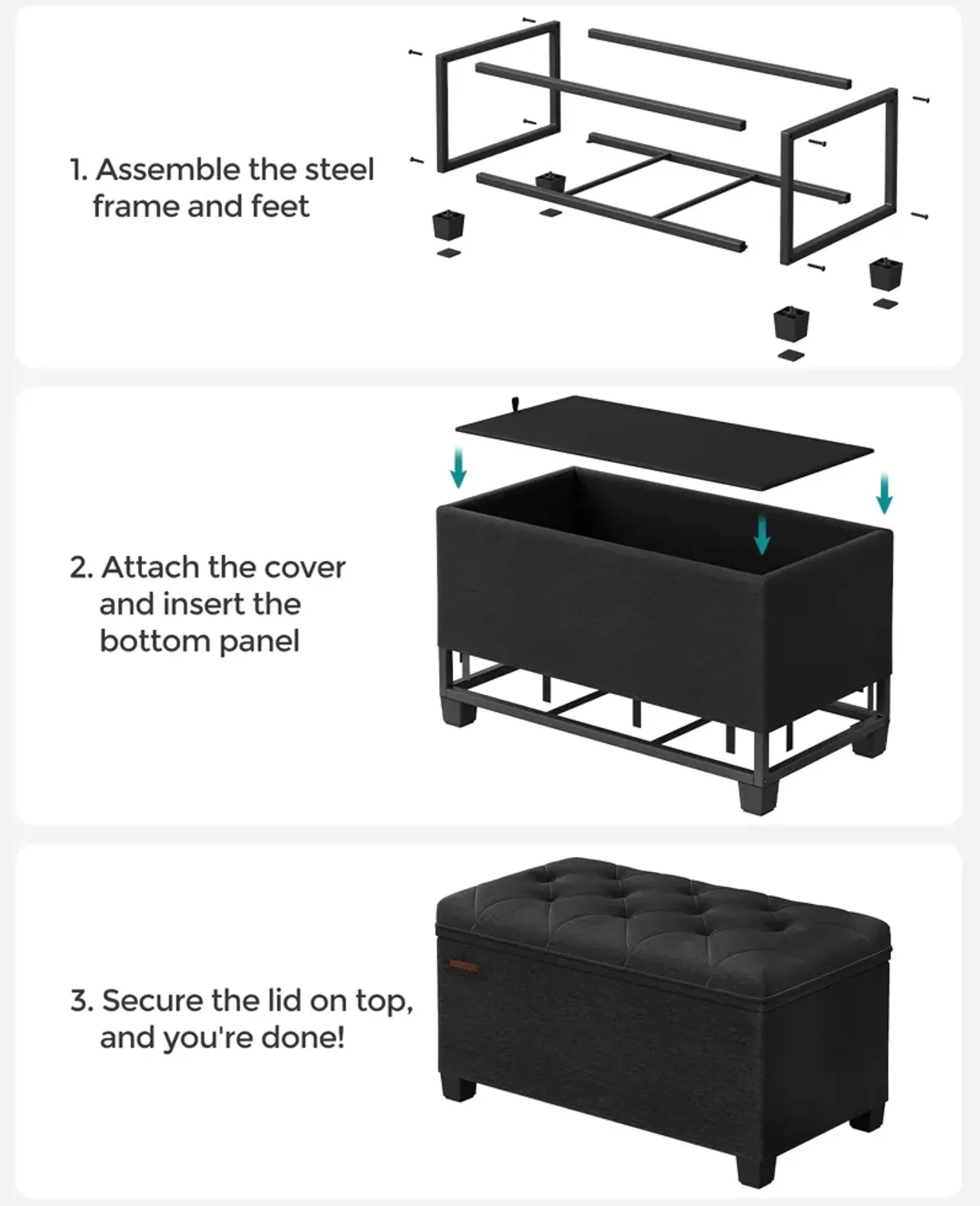 Storage Ottoman Bench for Stylish and Practical Seating