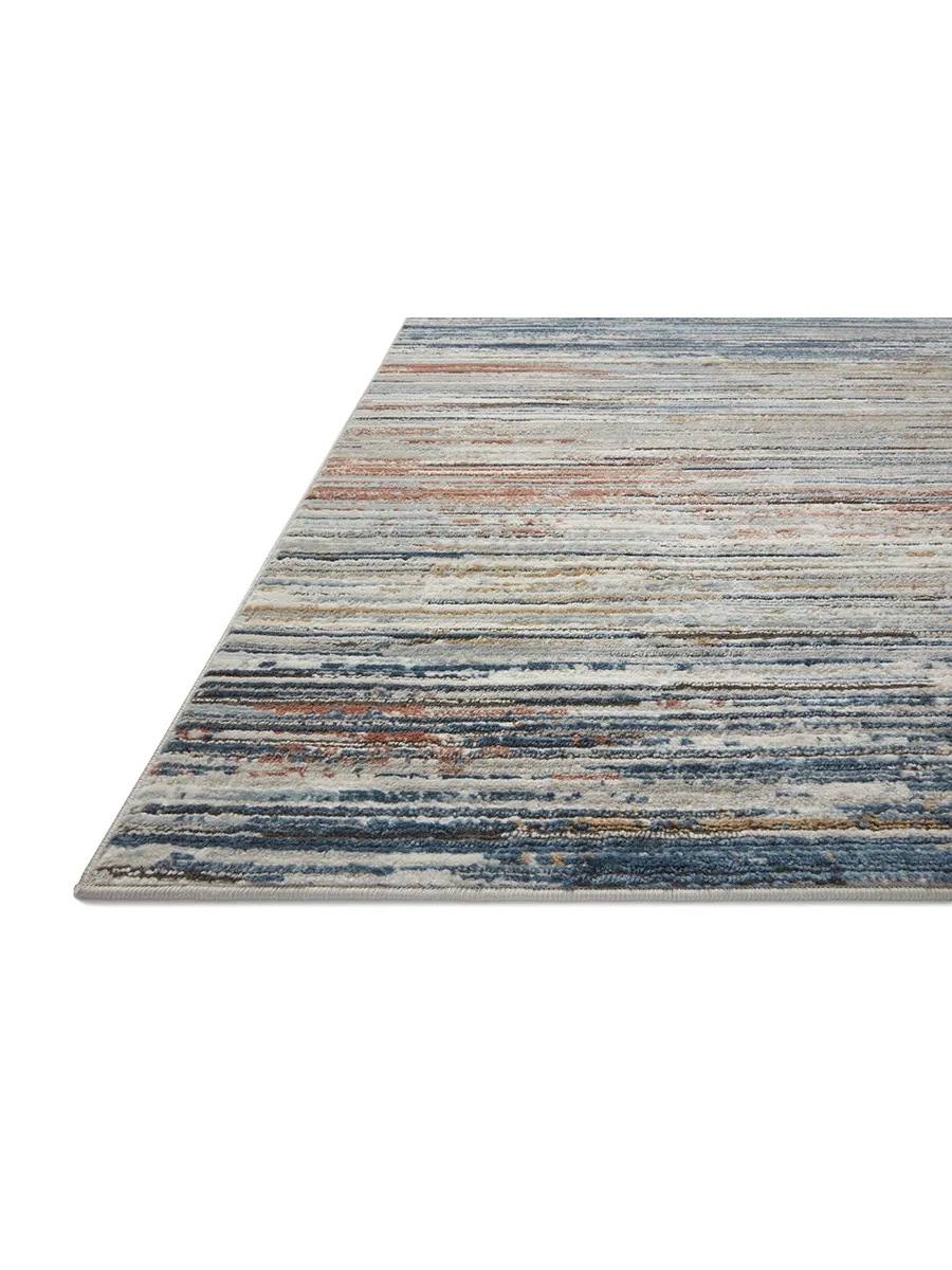 Bianca BIA08 Pebble/Multi 6'7" x 9'2" Rug