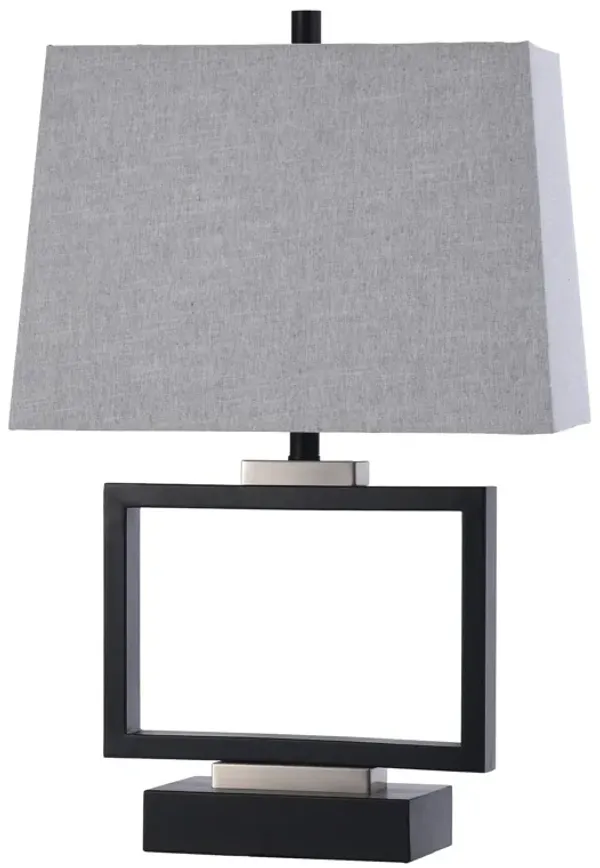 Metton Silver Table Lamp