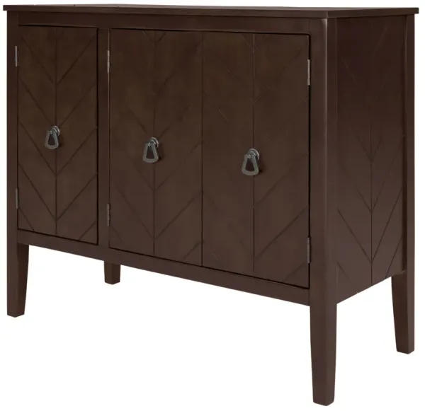 Merax Accent Storage Cabinet Wooden Cabinet with Adjustable Shelf