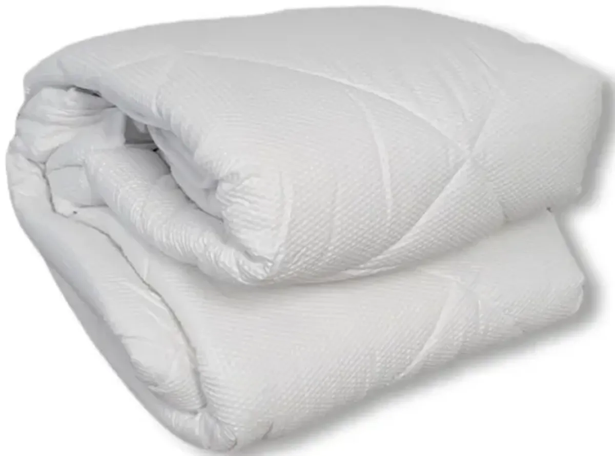 Cotton House - Synthetic Duvet, 3D Fill 100% Microfiber Gel (Down Alternative), White