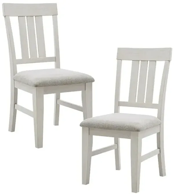 Gracie Mills Harold Contemporary Rustic Dining Chair Set of 2