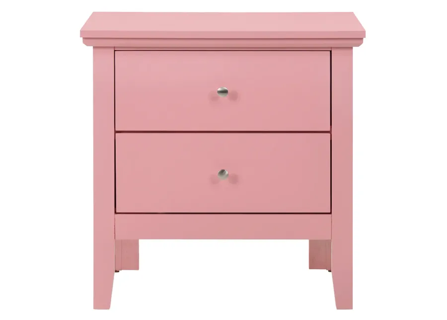 Primo 2-Drawer Nightstand (24 in. H x 15.5 in. W x 19 in. D)