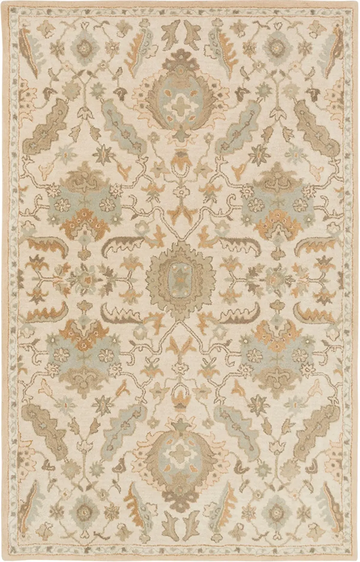 Caesar CAE-1166 8' Round White Rug