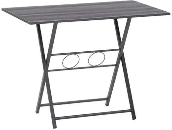 Foldable Computer Desk, Space-Saving Workstation For Home Office