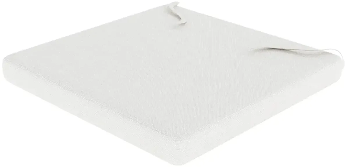 Forever Patio Sunbrella Canvas Natural White 18.5 x 19 Dining Chair Cushion