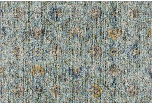 Silk Road SR1 Denim 20" x 30" Rug