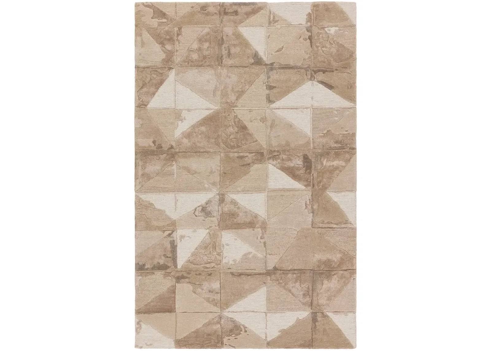 Fragment Agate Tan/Taupe 6' x 9' Rug