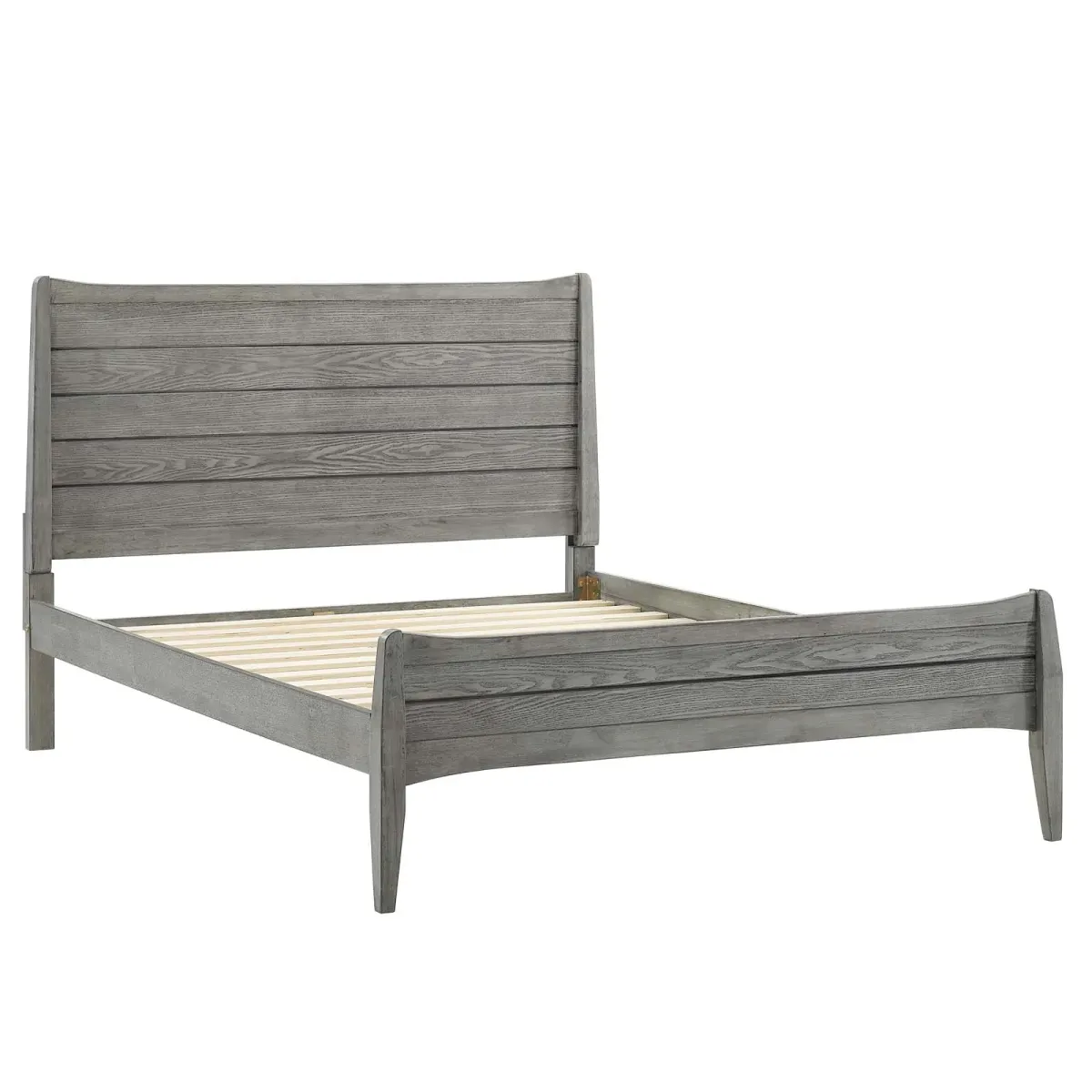 Modway - Georgia Queen Wood Platform Bed Gray