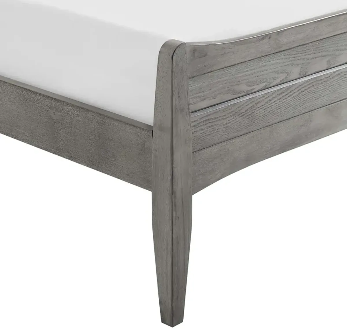 Modway - Georgia Queen Wood Platform Bed Gray