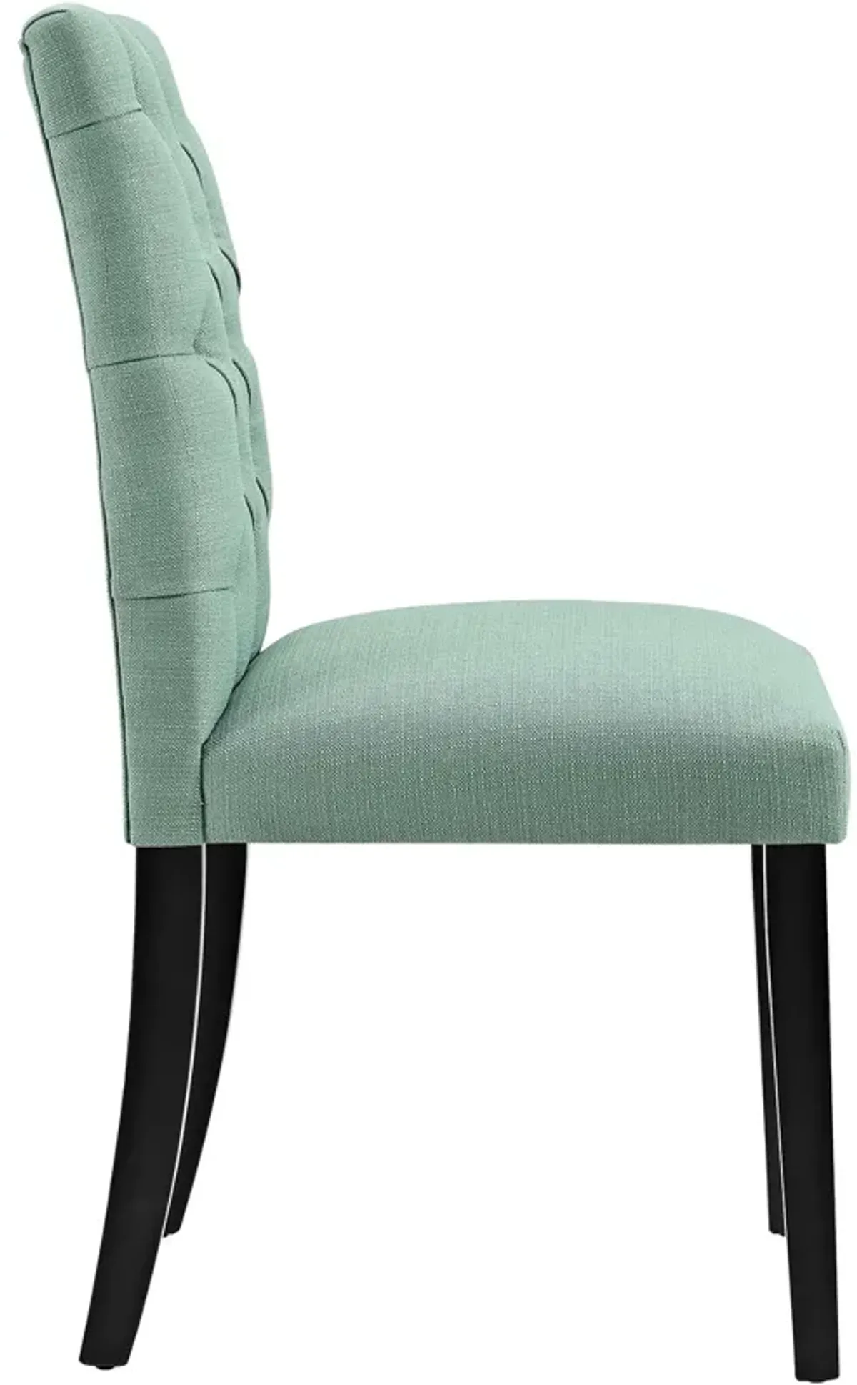 Duchess Button Tufted Fabric Dining Chair