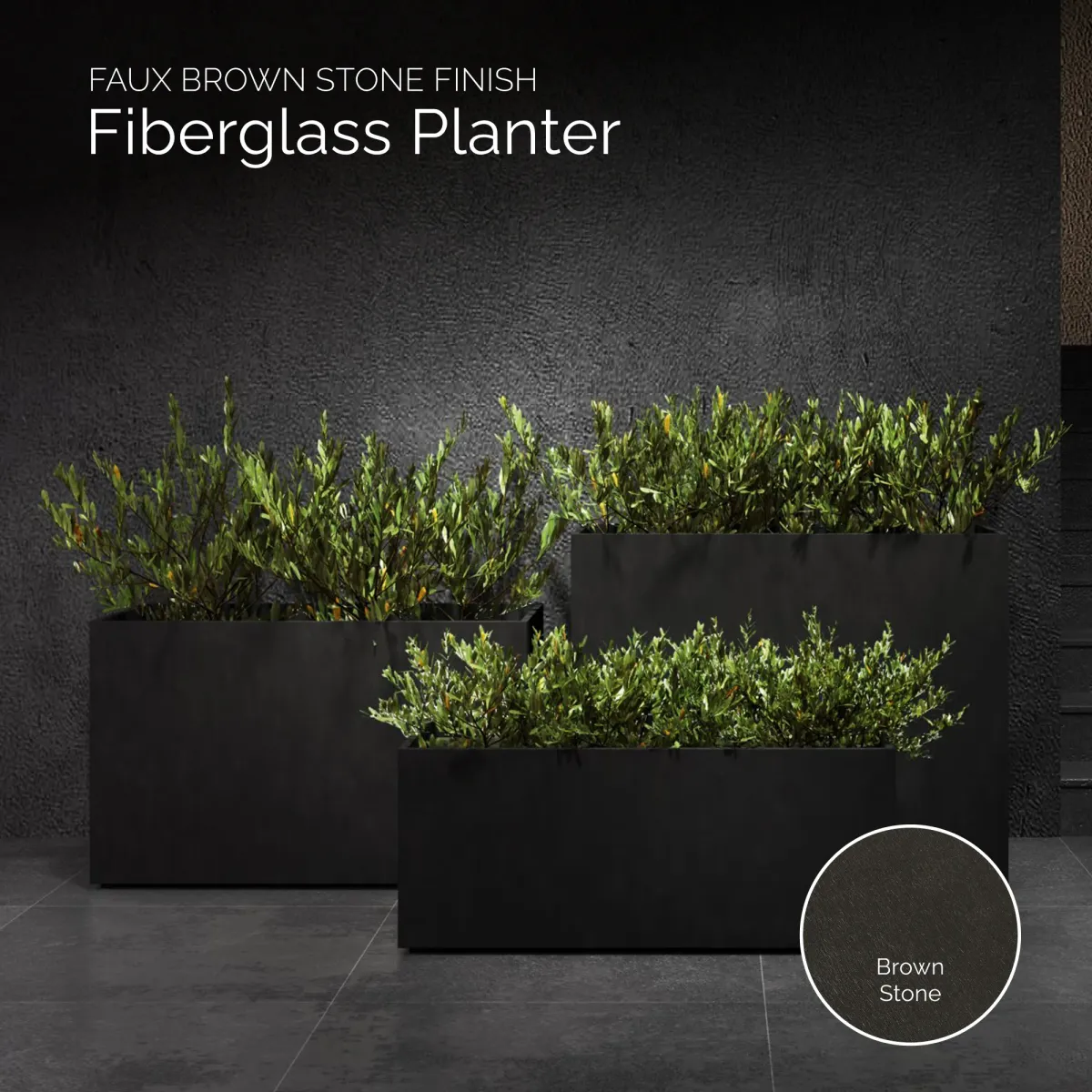 COSAPOTS Semplito Rectangular Planter.