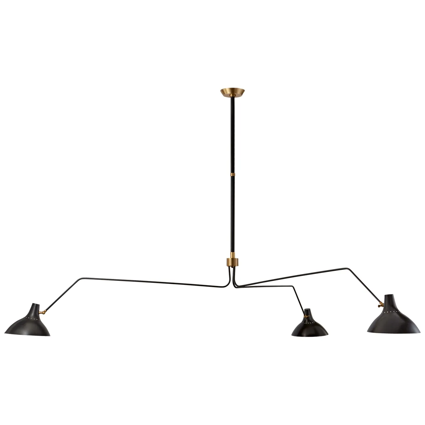 Charlton Grande Triple Arm Chandelier