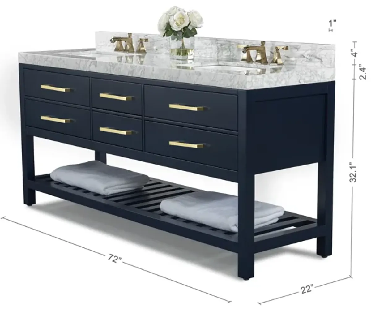 Elizabeth 72 in. Bath Vanity Set