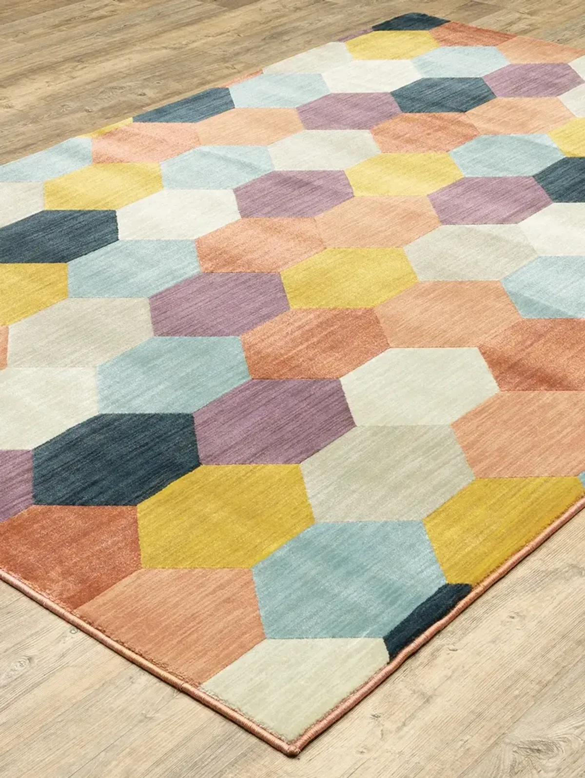 Xanadu 6'7" x 9'6" Multi Rug