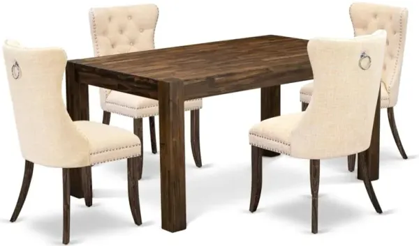 5 Piece Kitchen Table Set
