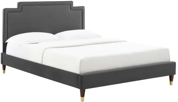 Modway - Liva Performance Velvet Twin Bed