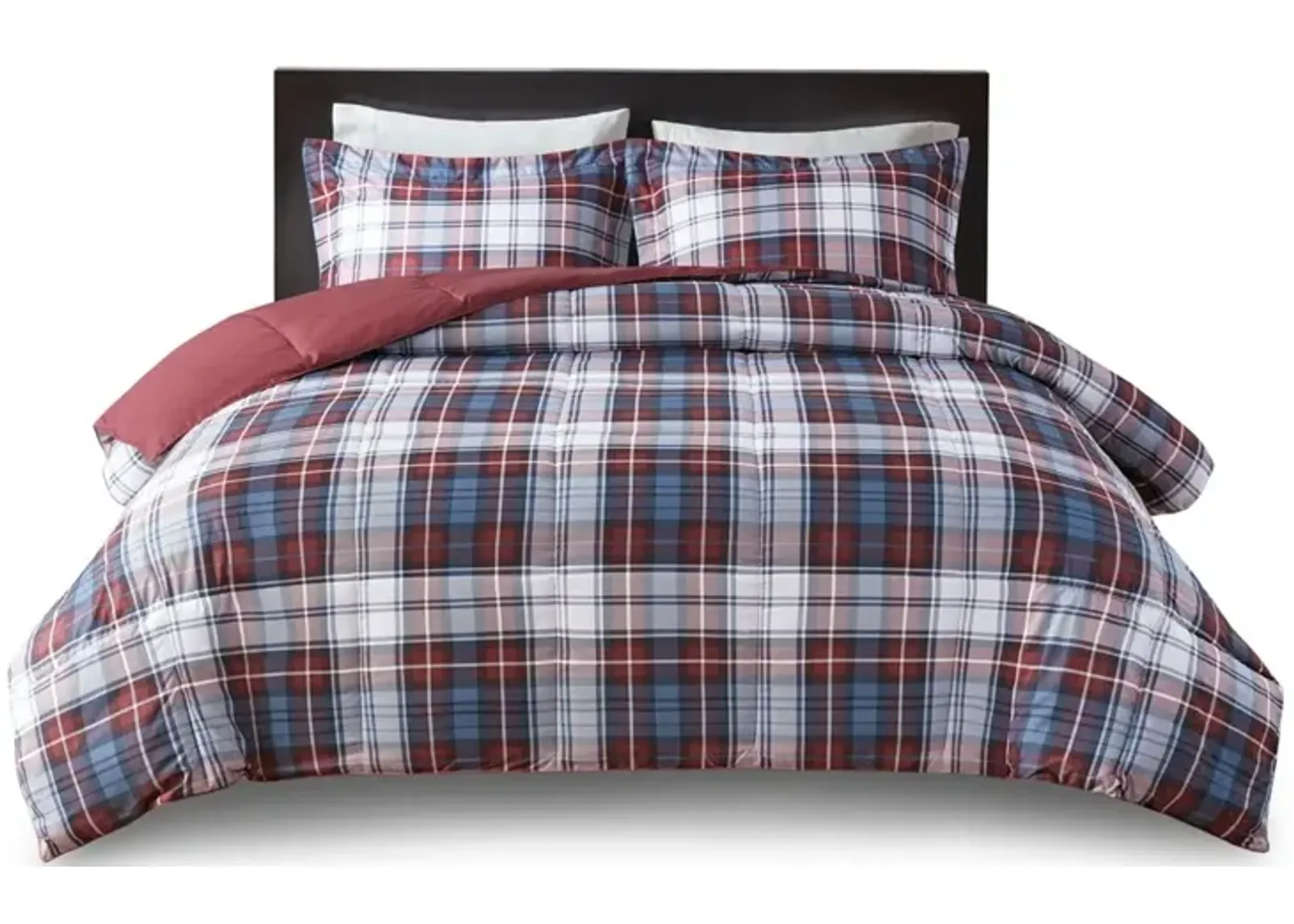 Gracie Mills Victor 3M Scotchgard Down Alternative All Season Comforter Set - Queen