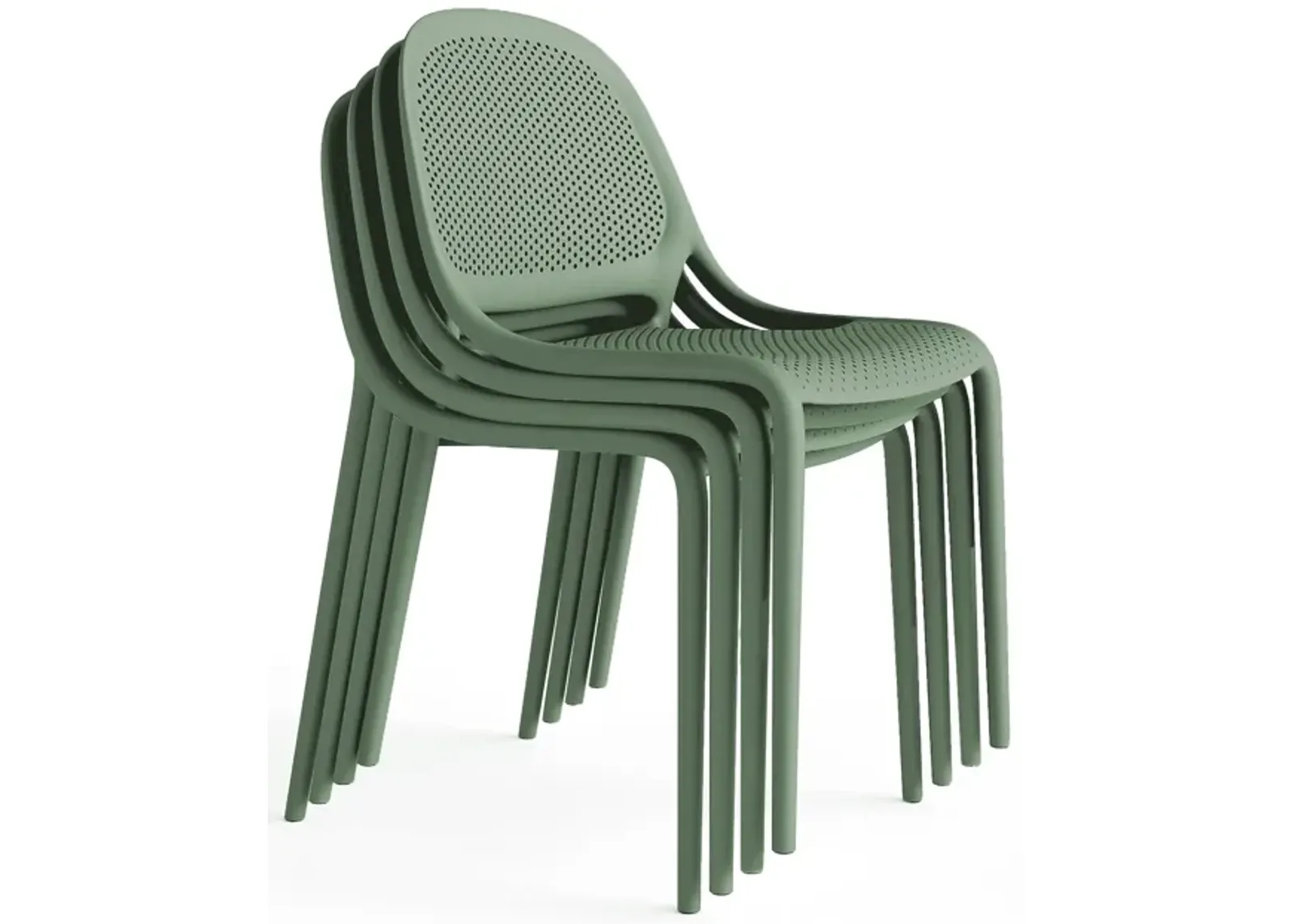 STACKABLE OUTDOOR & INDOOR SHAY CHAIR (Set of 2)