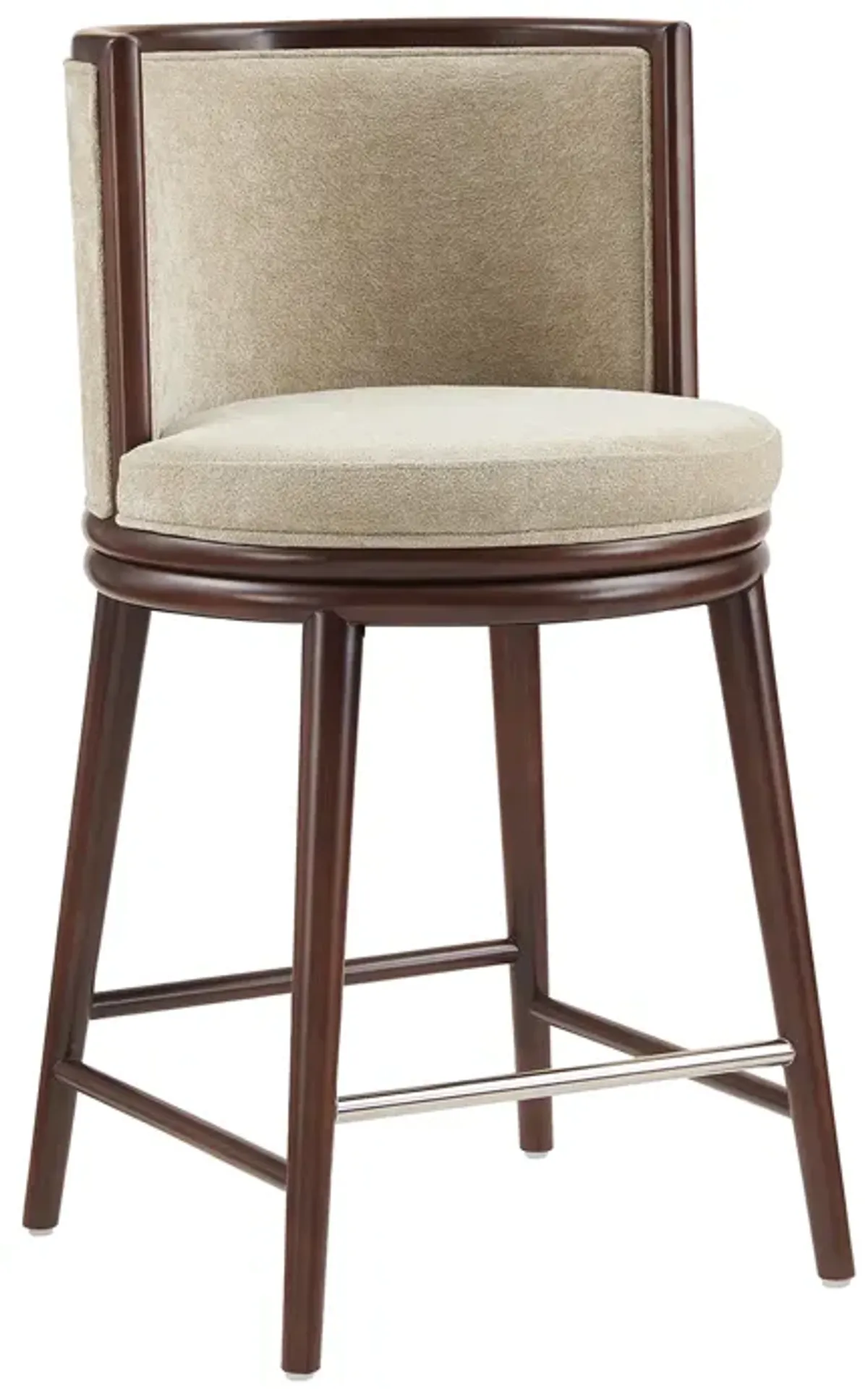 Evalyn Brown Counter Stools (Set of 3)