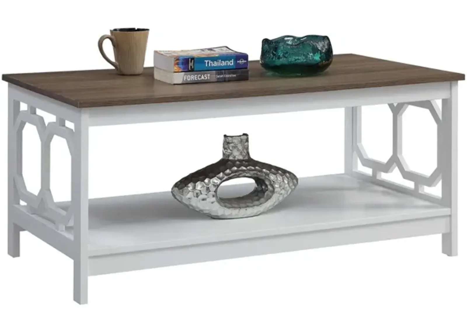 Omega Coffee Table with Shelf