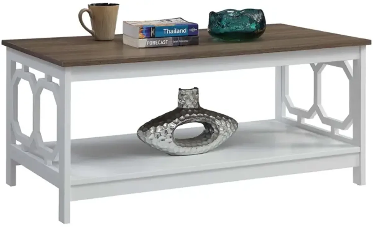 Omega Coffee Table with Shelf