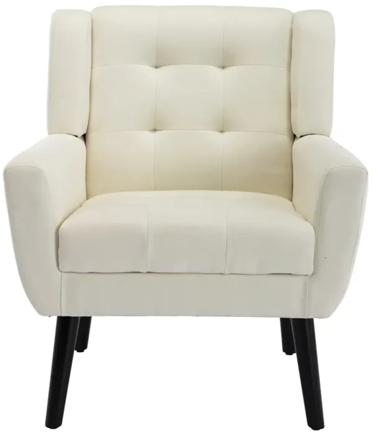 Modern Soft Linen Material Ergonomics Accent Chair Living Room Chair Bedroom Chair Home Chair