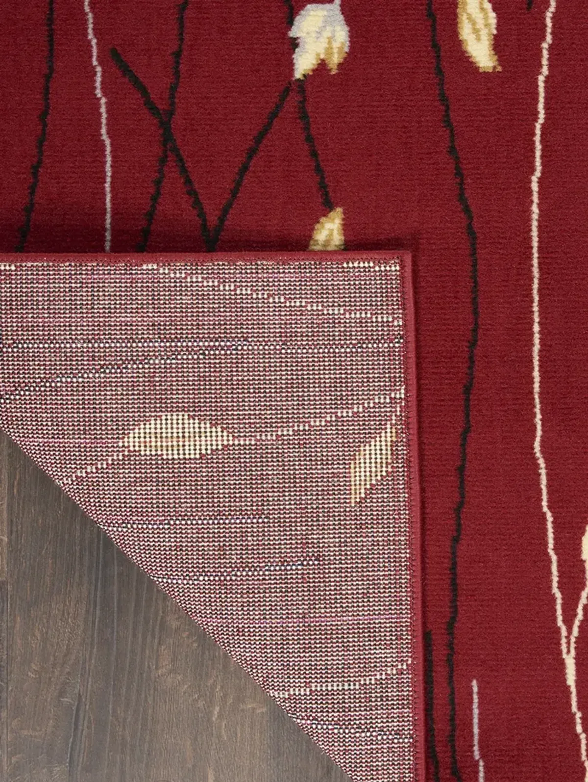 Grafix GRF15 Red 2'3" x 7'6" Rug