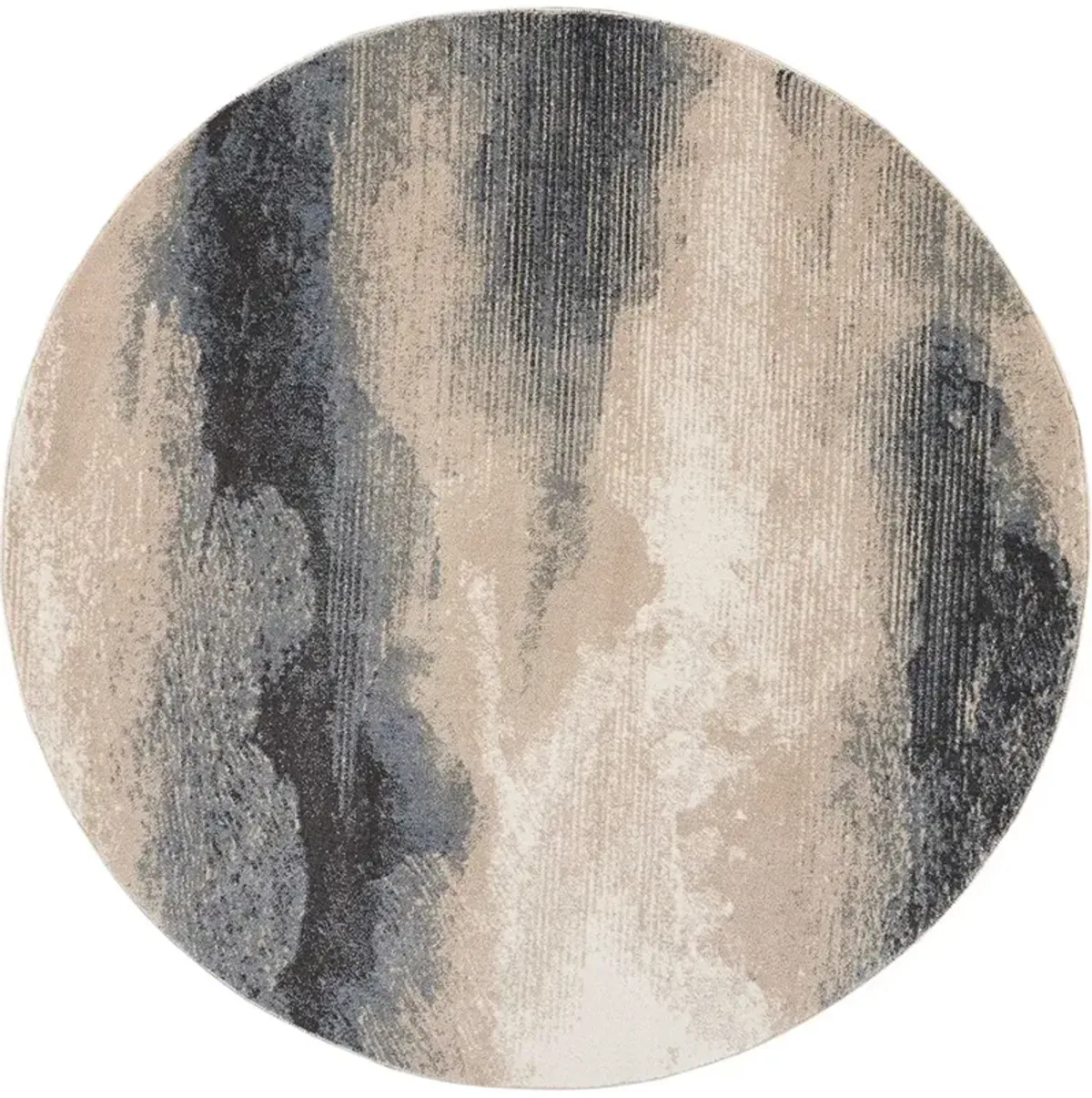 Maxell MAE06 Flint 5'3" x Round Rug
