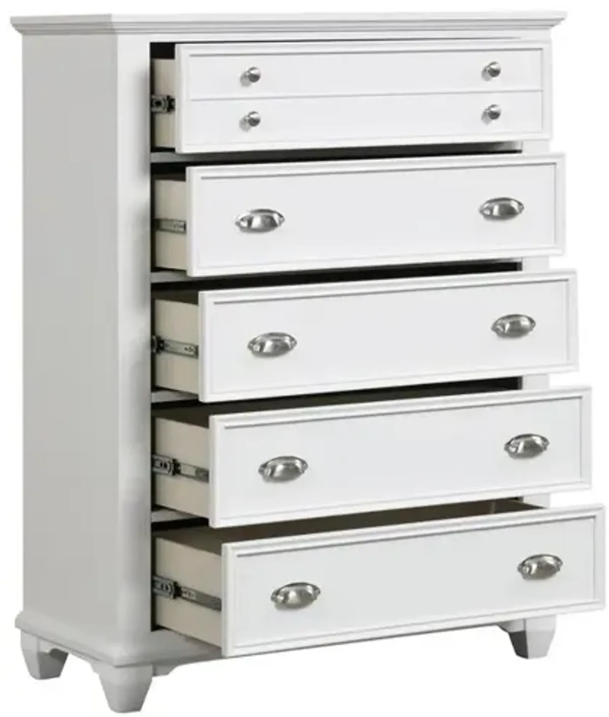 New Classic Furniture Jamestown Chest- White