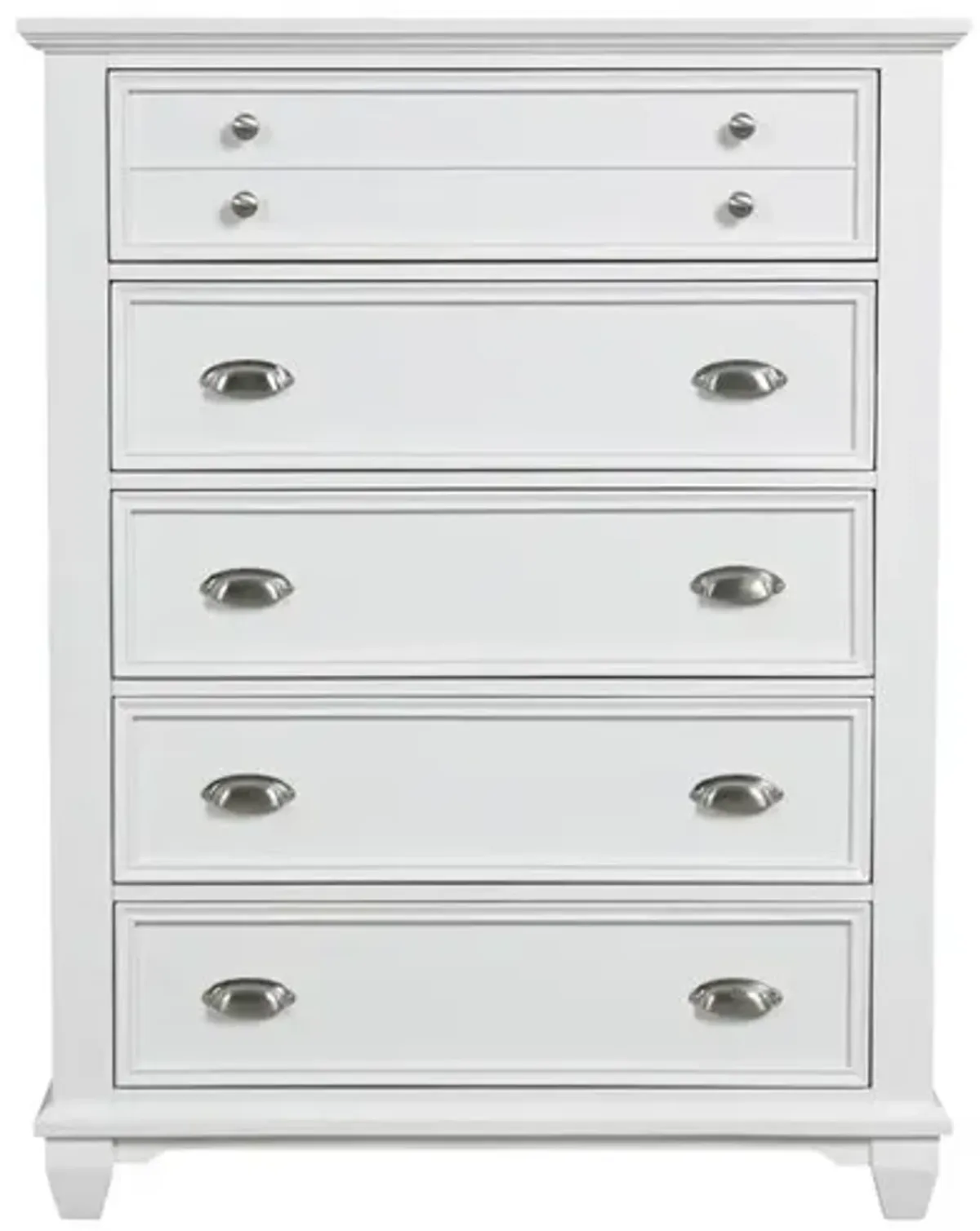 New Classic Furniture Jamestown Chest- White